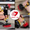 Buy cheap 4 Pieces Wheel Cleaning Brush Car Cleaning Brush Drill Brush from wholesalers