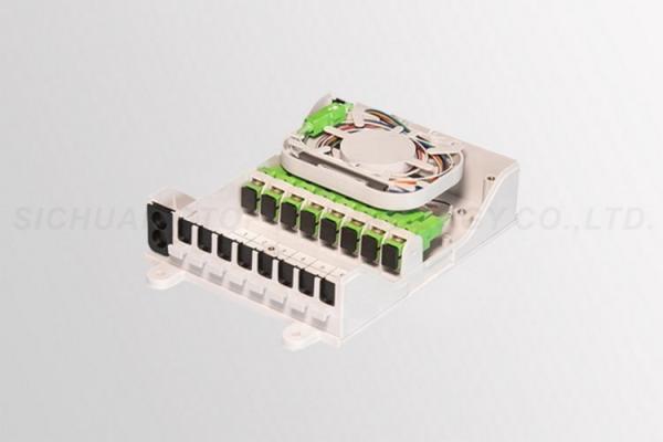 Buy cheap OEM Fiber Optic Termination Box 8 Ports 0.9mm Pigtail ISO Certification from wholesalers