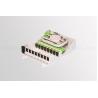 Buy cheap OEM Fiber Optic Termination Box 8 Ports 0.9mm Pigtail ISO Certification from wholesalers