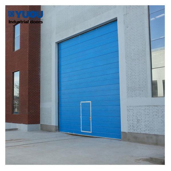 Buy cheap Warehouse Sectional Overhead Door Vertical Lift 12m Width 35m/s Wind Resistant from wholesalers