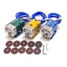 Buy cheap Pneumatic Angle Die Cutting Machine Nick Grinding Adjustable 220V from wholesalers
