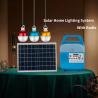 Buy cheap Garden 8000mah 9W*3PCS Solar Light Kits With FM Radio from wholesalers