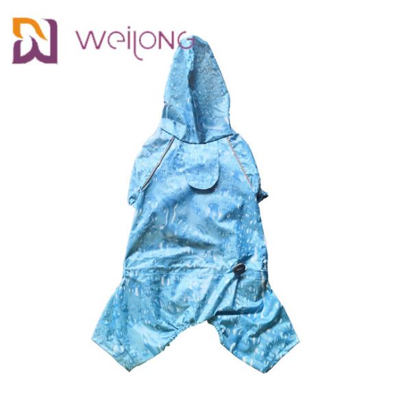 Buy cheap Reflective Waterproof Pet Raincoat For Dogs Cat In Rainy Season Customized Dog Rain Gear from wholesalers