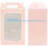 Buy cheap Large Gift Boxes, 10 Pcs Tote Paper Bags With Transparent Window, 9.8 X 7 X 5.1" Flower Bouquet Paper Gift Bags from wholesalers