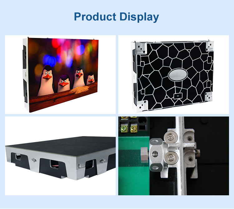 Outside 2.5mm Full Color LED Display 256*256 Seamless LED Video Wall Display
