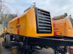 Ground Drag Concrete Line Pump Trailer For Heavy Branch Construction