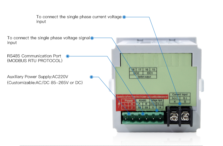 multifunction electrical parameter data logger