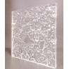 Buy cheap RoHS Special Textured Acrylic Panels Waves Stripes Patterned Plexiglass Panels from wholesalers