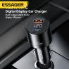 Buy cheap ESSAGER FSJ-009 Series 120W Cell Phone Quick Car Charger Outlet from wholesalers