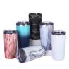 Buy cheap Exquisite Design Stainless Steel 20 Oz Tumbler Bulk With Lid And Straw Colored Powder Coated Wine Tumbler Double Wall Vacuum Insulated Easy To Clean from wholesalers