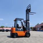 Buy cheap 4500mm Container Mast 1.5 T Diesel Counterbalance Cabin Air Conditioner from wholesalers
