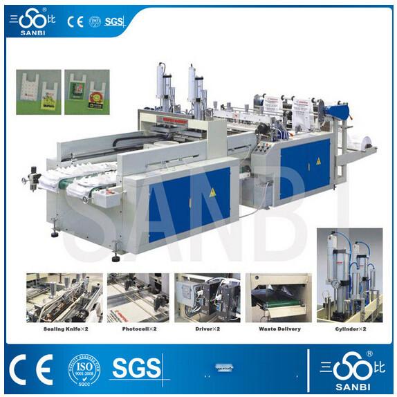 Buy cheap 9Kw Auto Polythene Bag Making Machine / Equipment With Two Sealing knifes from wholesalers