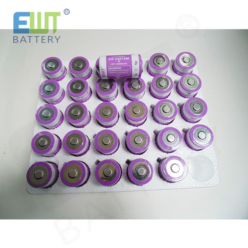 Primary ER34615M Lithium Battery Non Rechargeable 13000mAh Battery