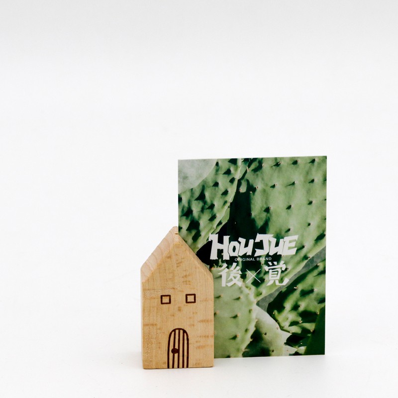 Laser Engraving Wooden Business Card Base Card Holder Animal Shape