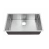 Buy cheap 32 Inch Undermount Stainless Steel Kitchen Sink Good Corrosion Resistance / Offset Stainless Steel Kitchen Sink from wholesalers