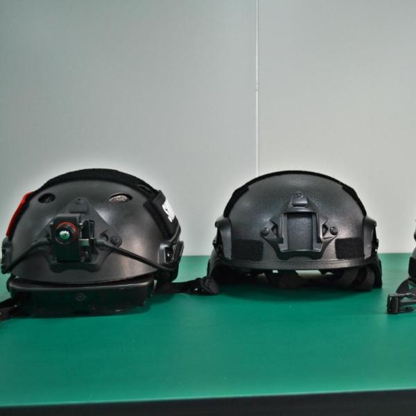 Buy cheap RoboCop Style 5m Smart Temperature Measuring Helmet from wholesalers