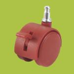 Buy cheap baby walker casters insert stem red caster with brake from wholesalers