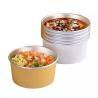 Buy cheap 1235ml Aluminum Foil Paper Bowl With Lid Insulated Leak Proof Paper Bowl from wholesalers