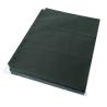 Buy cheap Mtg Tcg 18 Pocket Card Pages Top Loading Black Trading Card Binder Pages from wholesalers
