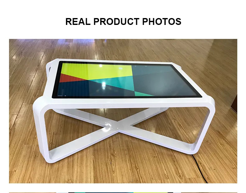 Multifunction Interactive Touch Screen Coffee Table Multifunction Self Service Terminal Kiosk
