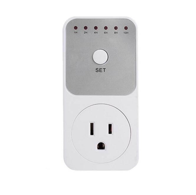US/UK/EU Plug Energy Efficiency Timer Socket 1-10 Hour Countdown Timing Automatically Off Socket