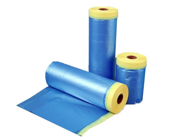 Buy cheap Universal Plastic Sheet Roll For Car Overspray Masking Film Single Sided from wholesalers