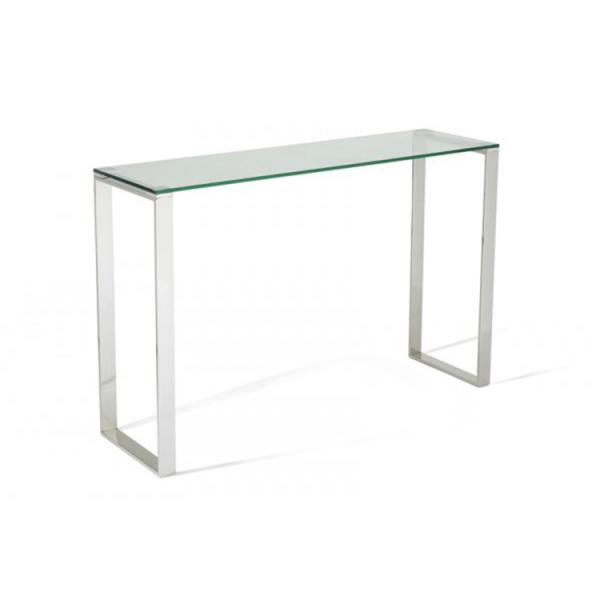 Buy cheap Living Room 20KGS 35cm 78cm Tempered Glass Console Table from wholesalers