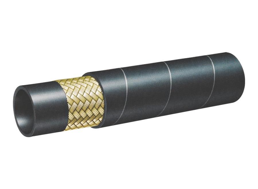 Customized Steel Wire Braided / Spiral Reinforced Flexible Hydraulic Oil Rubber Hose Assembly China Manufacturer