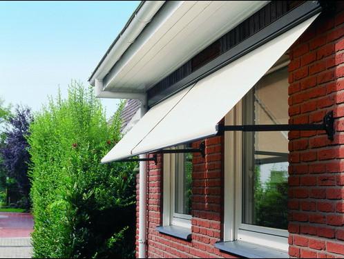Quality Retractable Drop Arm Window Awnings Outdoor Aluminium Heavy Duty for sale