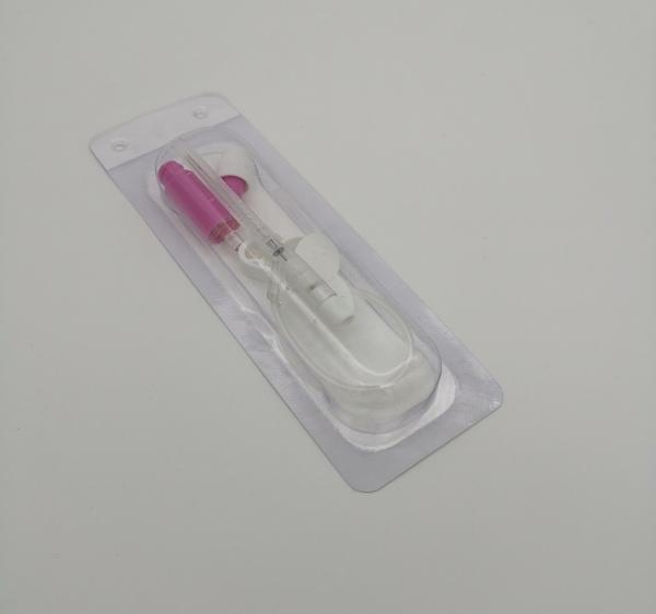 Buy cheap Purple 304 Disposable IV Cannula Y Type 26G Positive Pressure For Tiny Blood Vessels from wholesalers