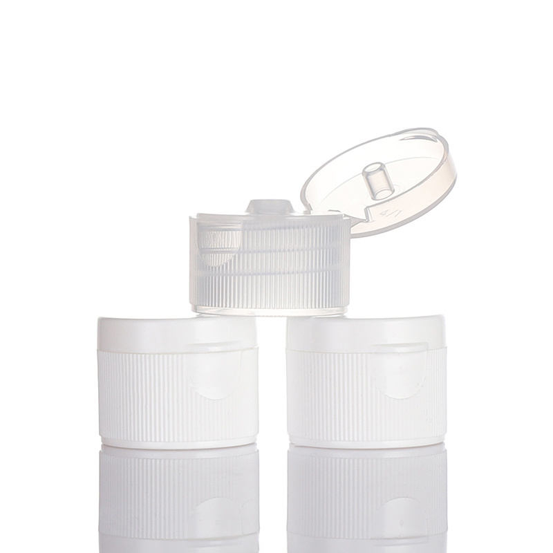 28/410 Flip Top Cap Transparent Flip Top Cap
