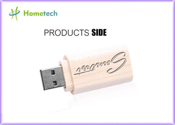 Buy cheap Customized Logo 4GB 8GB USB Flash Drive Pendrive Wooden USB Sticks from wholesalers
