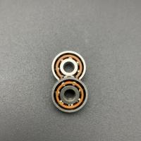 Buy cheap 725AC Miniature Precision Miniature Angular Contact Ball Bearings Single Row product