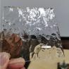 Buy cheap Customized Decorative Building Glass Low Iron Ultra Tempered Figured Oceanic Pattern Glass from wholesalers