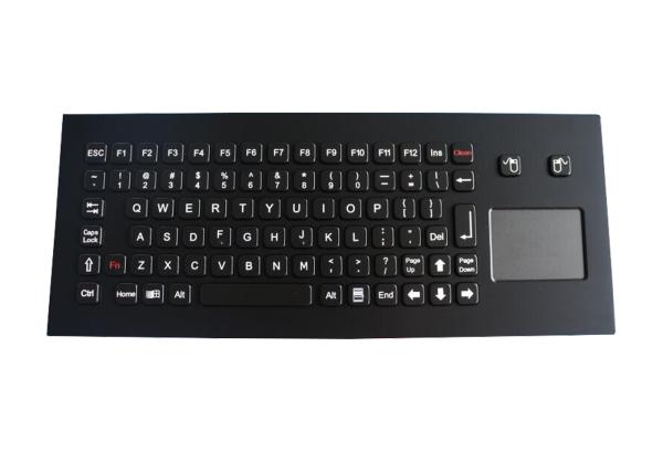 Buy cheap Dynamic Industrial Black Metal Keyboard ESD IK08 With Touchpad from wholesalers