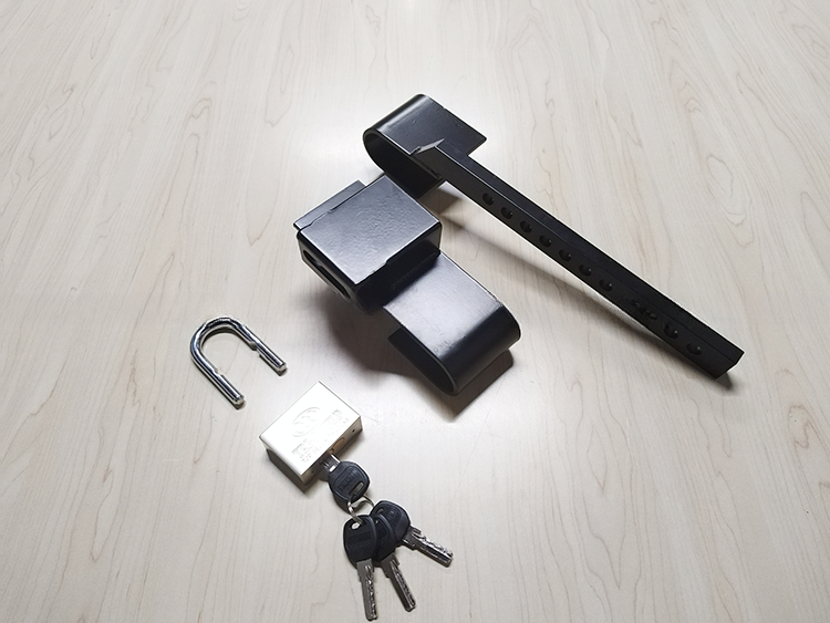 Produce Style Casting Iron Security Seal Lock Padlock Ideal for Shipping Container Doors and Mechanical Applications