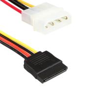 Buy cheap Male Female Y SATA Hard Drive Cable Splitter Molex 4 Pin Durable product