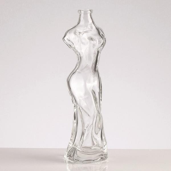 Glass Products 500ml Female Vodka Glass Whisky Red Wine Bottle for Cosmetics