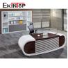 Buy cheap Modern Executive Computer Table , Office Furniture Writing Desk 2400x2055x750mm from wholesalers