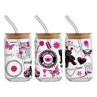 Buy cheap Custom Waterproof Full Color Logo Design 16oz 20oz 24oz Dtf Cup Wrap Transfers product
