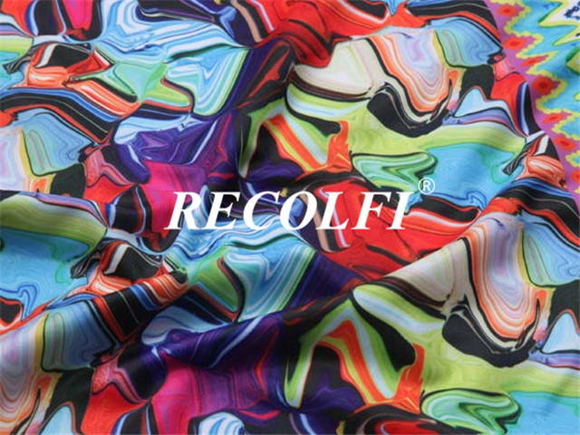 Repreve Recycled Spandex Plain Fabric Activewear Made From Recycled Plastic