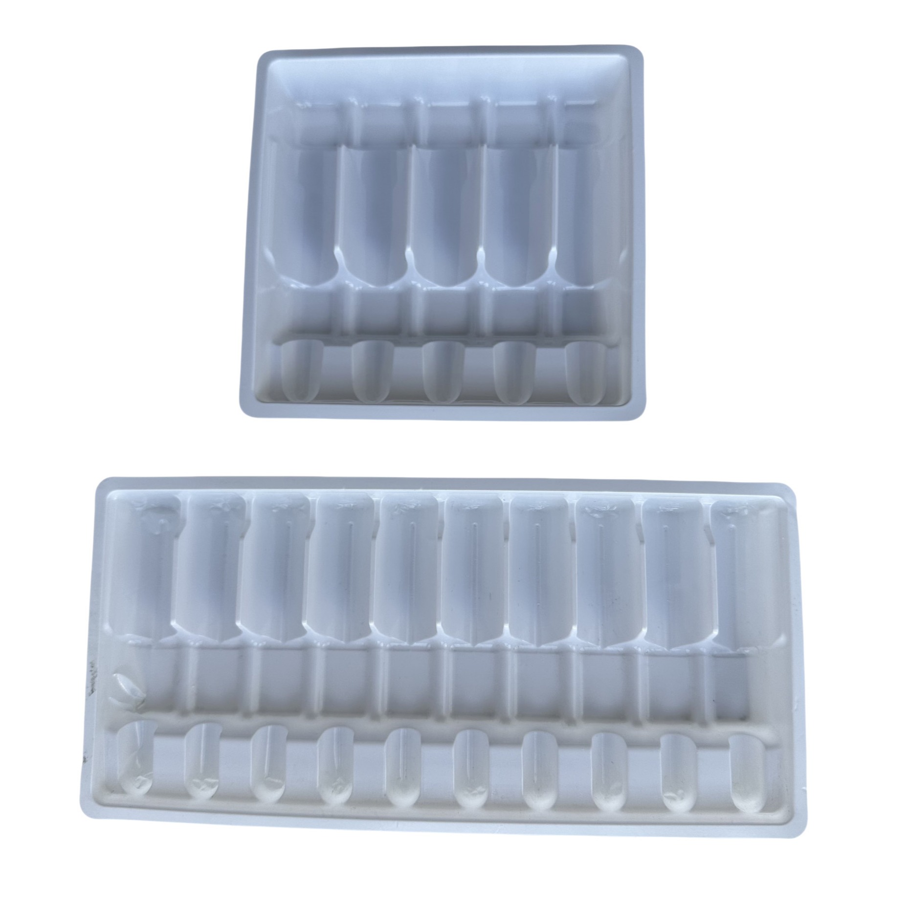 PET Polyethylene Terephthalate Ampoule Tray Customization Wholesale 1ml 2ml 5ml 10ml Water Injection Ampoule Tray Customization
