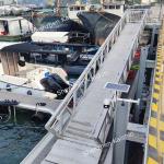 HDPE LLDPE Boat Aluminum Floating Docks Plastic Platform Jet Ski Floating