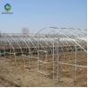 Buy cheap 0.5KN/M2 Clear Polythene 4m Single Tunnel Greenhouse from wholesalers