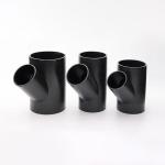 Siphon HDPE Drainage Pipe Fittings Same Layer PE Oblique Y Shaped Tee
