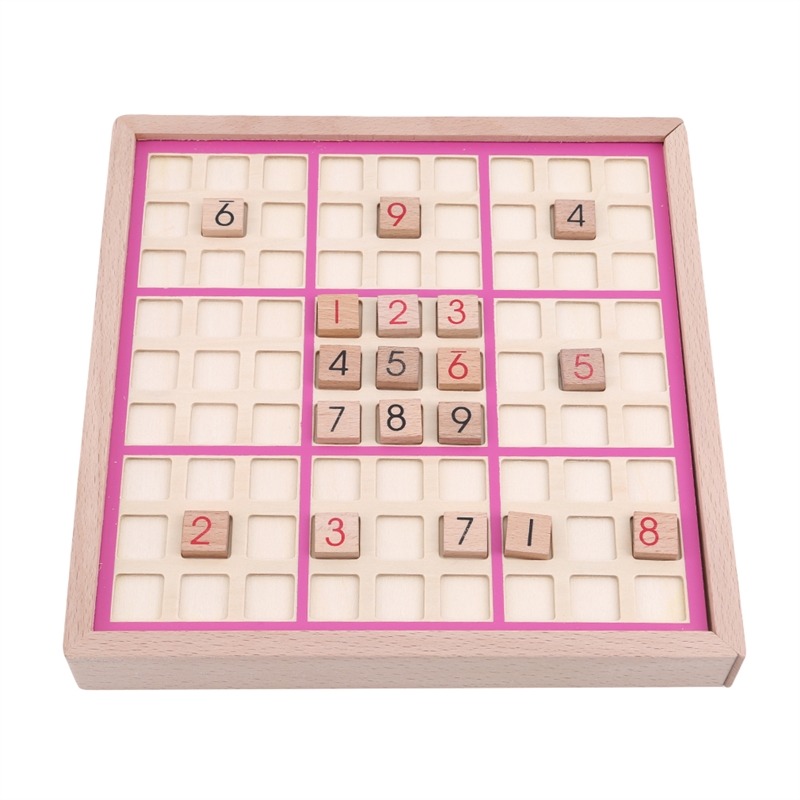 Children Sudoku Chess Beech International Checkers Folding Game Table