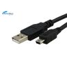 Buy cheap 4.0mm Braided Mini USB Extension Cord , Data Transfer High Speed USB Cable from wholesalers