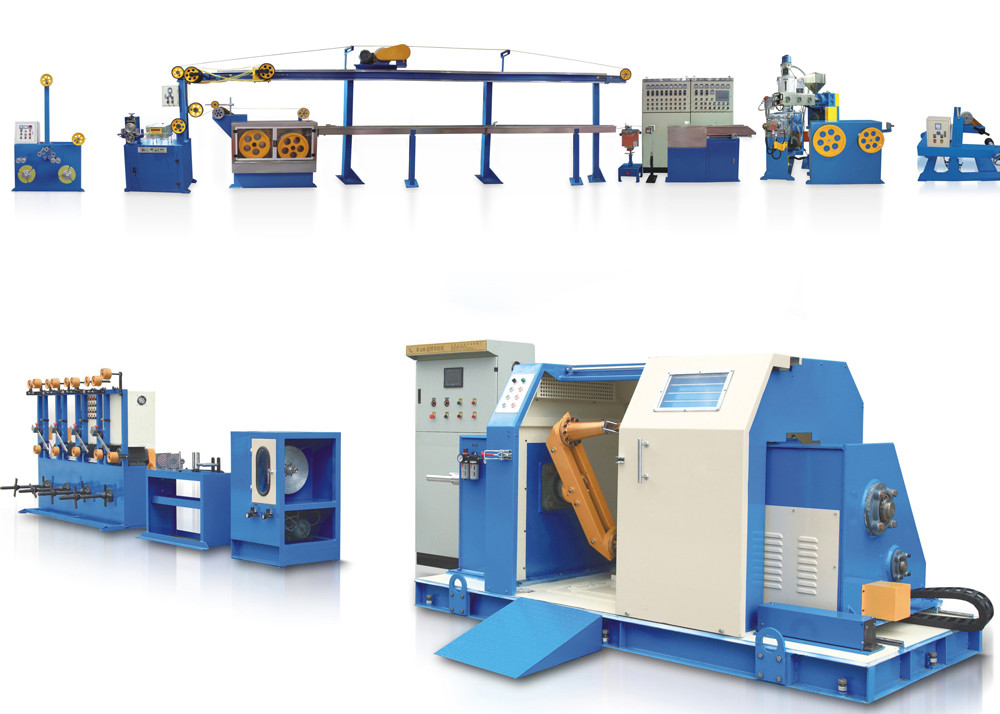 Automotive Wire Making Machine 0.5-2.5mm Cable Extrusion Line