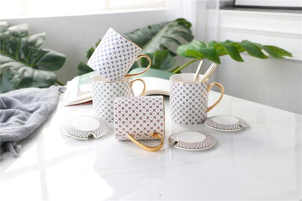 Buy cheap vitrified Creative 12oz Matte Tea Milk Fine Porcelain Coffee Mugs from wholesalers
