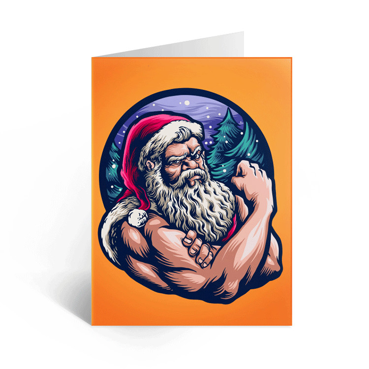 Cute 3D Lenticular Greeting Cards For Christmas Holiday Water Resistant